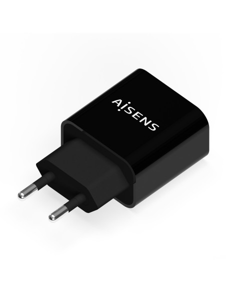 AISENS CARGADOR USB-C PD3.0 1 PUERTO 1xUSB-C 20W NEGRO