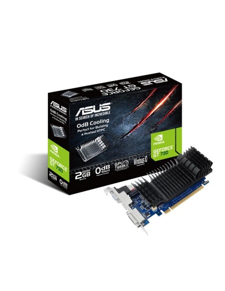 Asus GeForce GeForce GT 730 2GB GDDR5 Negra