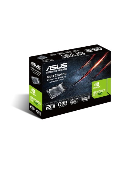 Asus GeForce GeForce GT 730 2GB GDDR5 Negra