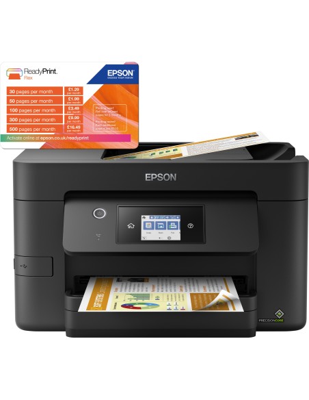 IMPRESORA EPSON WORKFORCE PRO WF 3825DWF 4 EN 1 COLOR TINTA