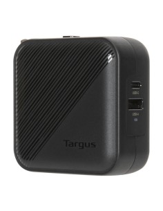 CARGADOR ADAPTADOR TARGUS 65 W GAN CHARGER - MULTI PORT - WITH TRAVEL ADAPTERS