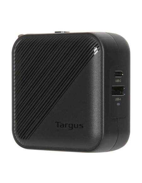 CARGADOR ADAPTADOR TARGUS 65 W GAN CHARGER - MULTI PORT - WITH TRAVEL ADAPTERS