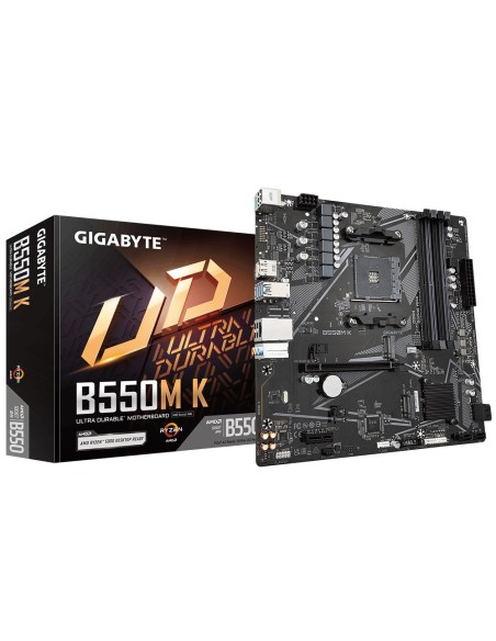 Gigabyte B550M K DDR4 Negra (1.0)