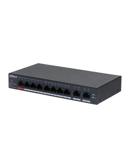 SWITCH CLOUD DAHUA DH-CS4010-8GT-110 GIGABIT SWITCH WITH 8-PORT POE