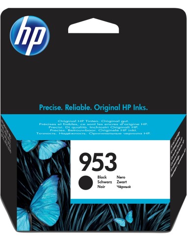 HP 953 cartucho de tinta Original Rendimiento estándar Negro