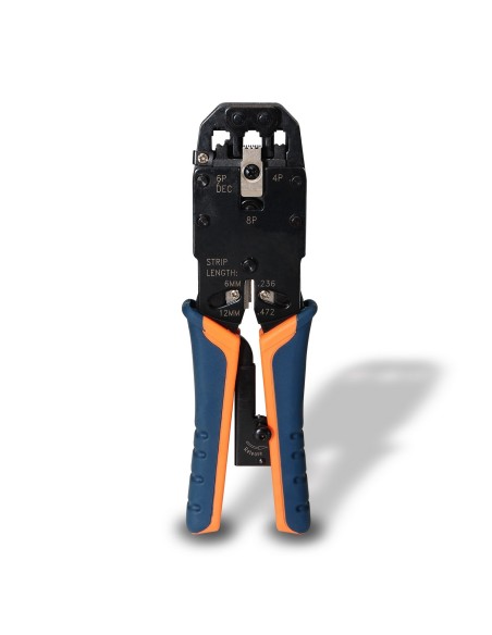 AISENS A142-0311 crimpadora Herramienta para prensar Negro,