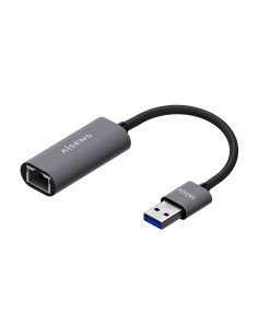 CABLE USB 3.0 A ETHERNET GIGABIT AISENS GRIS