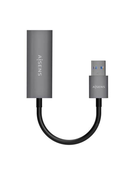 CABLE USB 3.0 A ETHERNET GIGABIT AISENS GRIS