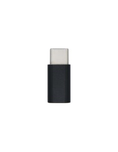 AISENS Mini Adaptador USB-С USB 2.0, Tipo Micro-B H-USB-С M, Negro