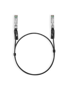 TP-Link TL-SM5220-1M cable de fibra optica SFP+ DAC Negro
