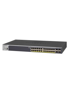 Netgear GS728TPP Gestionado L2 L3 L4 Gigabit Ethernet (10 100 1000) Energía sobre Ethernet (PoE) 1U Negro