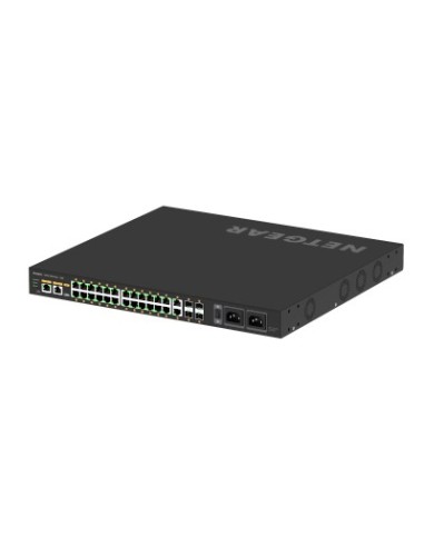NETGEAR GSM4230UP Gestionado Gigabit Ethernet (10 100 1000) Energía sobre Ethernet (PoE) 1U Negro