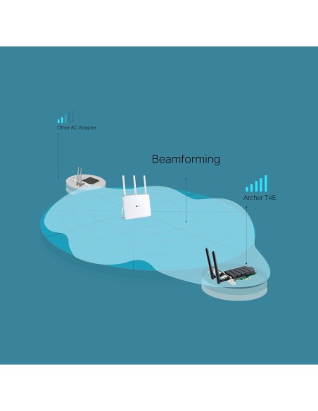 TP-LINK Archer T4E Interno WLAN 867 Mbit s