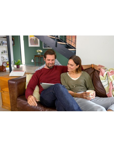 AVM FRITZ!Box 6890 LTE International router inalámbrico Gigabit Ethernet Doble banda (2,4 GHz   5 GHz) 3G 4G Rojo, Blanco