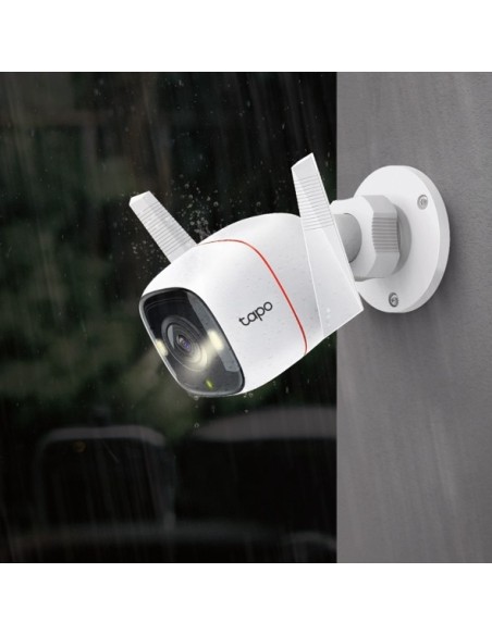 Tapo C320WS Cámara de seguridad IP Interior y exterior Bala 2160 x 1440 Pixeles Pared