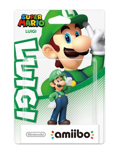 FIGURA NINTENDO AMIIBO SUPER MARIO LUIGI