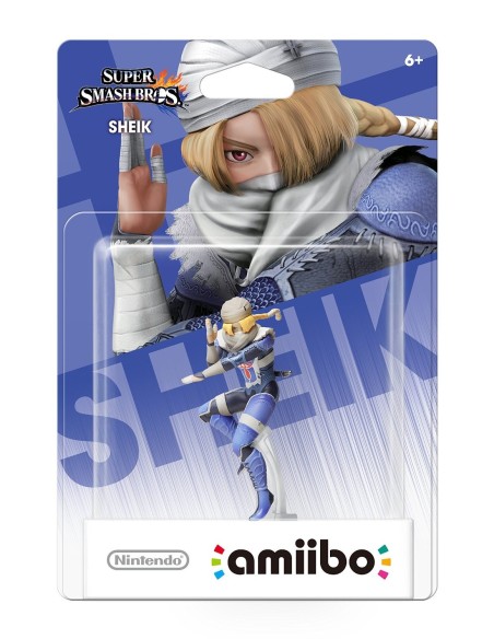 FIGURA NINTENDO AMIIBO SMASH SHEIK 23