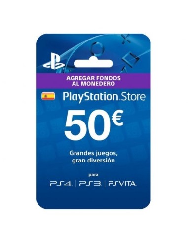 Sony PlayStation Network Card (50 Euro) Videojuegos Tarjeta