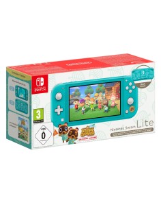 CONSOLA NINTENDO SWITCH LITE TURQ PACK ANIMAL