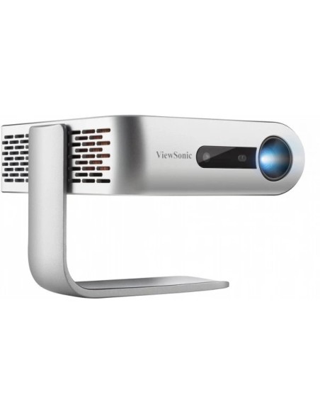 Viewsonic M1+ videoproyector Proyector portátil 125 lúmenes ANSI LED WVGA (854x480) 3D Plata