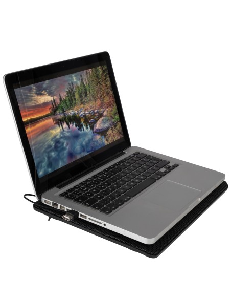 NGS Jetstand almohadilla fría 39,6 cm (15.6") 1000 RPM Negro