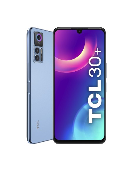 TCL 30+ 17 cm (6.7") SIM doble Android 12 4G USB Tipo C 4 GB 128 GB 5010 mAh Azul