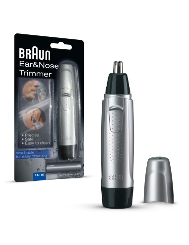 Braun Ear&Nose EN10 depiladora de precisión Negro, Gris