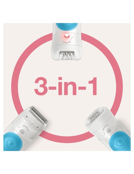 Braun Silk-épil 5 Wet&Dry 81706331 depiladora 28 pinzas Blan
