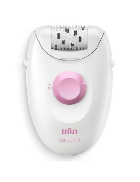 Braun Silk Epil 1370 20 pinzas Rosa, Blanco