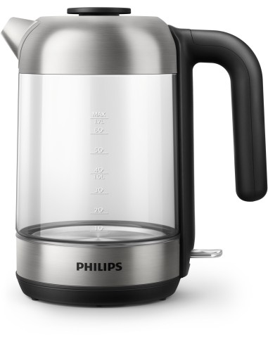 Philips 5000 series Hervidora de cristal de 1,7 l con tapa d