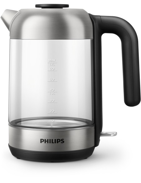 Philips 5000 series Hervidora de cristal de 1,7 l con tapa d