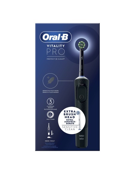CEP. DENT. ELECTRICO BRAUN ORAL-B VITALITY PRO NEG