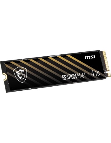 MSI Spatium M461 4TB M.2 NVMe Negro