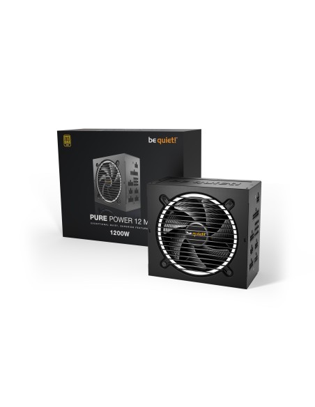 FUENTE DE ALIMENTACION ATX 1200W BE QUIET PURE POWER 12M