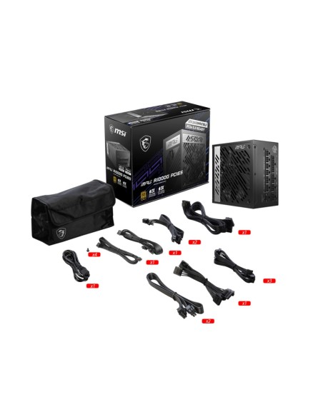 MSI MPG A1000G 1000W ATX 80 Plus Gold Negra