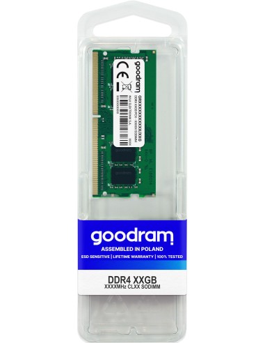 Goodram GR3200S464L22 16G módulo de memoria 16 GB 1 x 16 GB DDR4 3200 MHz