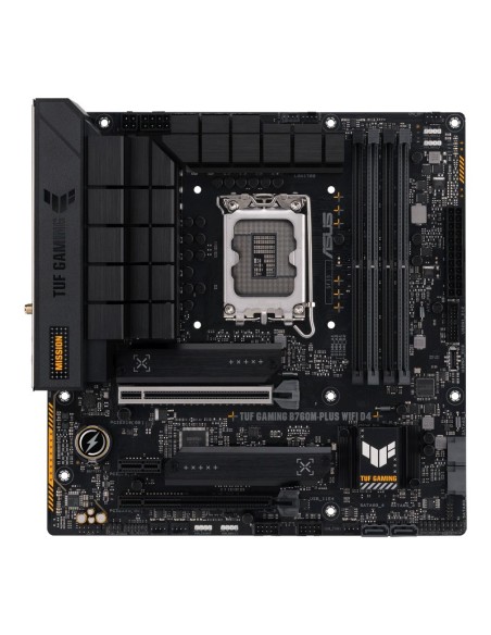 Asus TUF Gaming B760M-PLUS Gaming WIFI DDR4 Negra