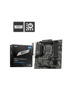 MSI Pro B760M-A WIFI DDR5 Negra
