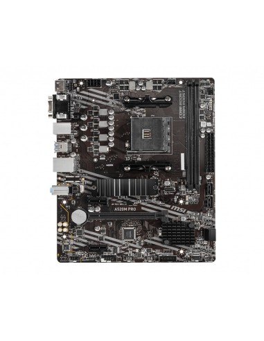MSI A520M PRO placa base AMD A520 Zócalo AM4 micro ATX