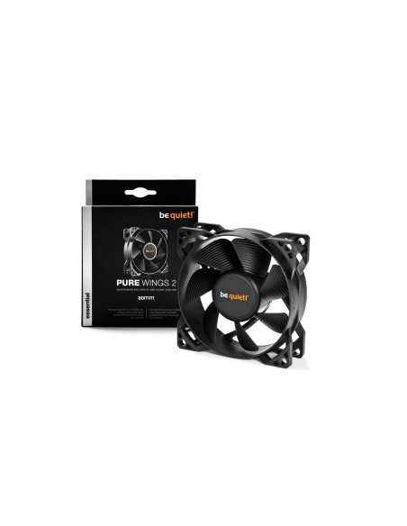 Ventilador be quiet! PURE WINGS 2, 80mm 8 cm Negro