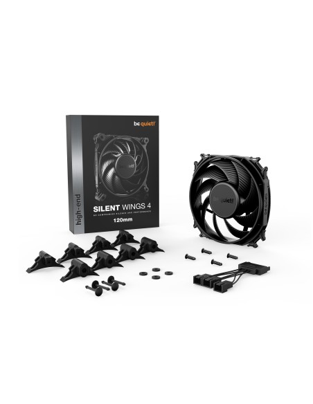 Ventilador be quiet! SILENT WINGS 4 | 120mm 12 cm Negro