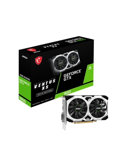 TARJETA GRÁFICA MSI GTX 1650 D6 VENTUS XS OCV3 4GB GDDR6