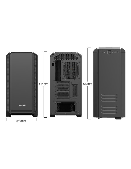 Be quiet! Silent Base 601 ATX Negra