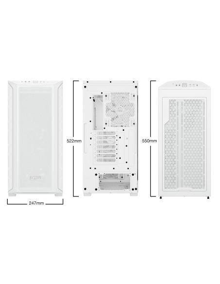 TORRE E-ATX BE QUIET! SHADOW BASE 800 FX WHITE