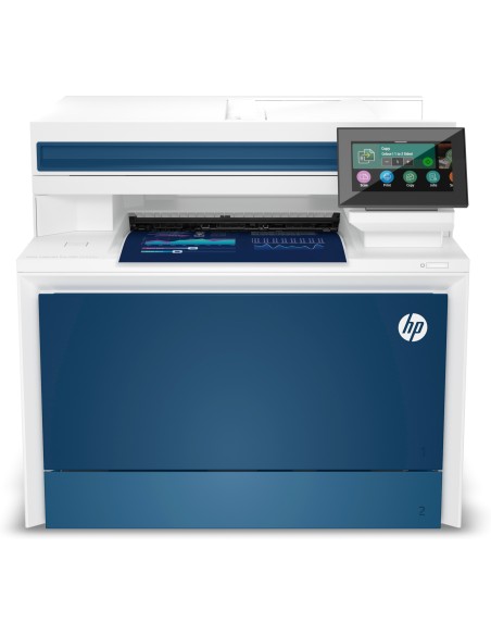 IMPRESORA HP LASERJET COLOR PRO 4302 DW WIFI DUPLEX BLANCA Y AZUL