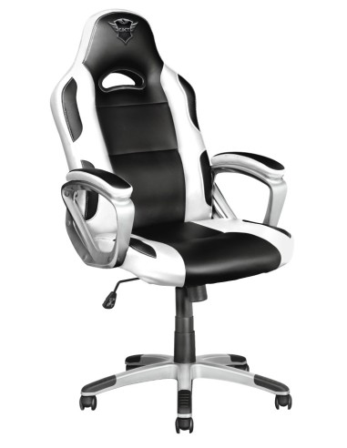 SILLA GAMING  TRUST GAMING GXT705W RYON BLACK AND WHITE 23205