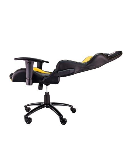 TALIUS TAL-LIZARD-YLW silla para videojuegos Silla para videojuegos universal Asiento acolchado