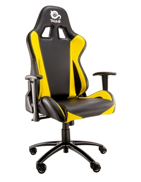 TALIUS TAL-LIZARD-YLW silla para videojuegos Silla para videojuegos universal Asiento acolchado