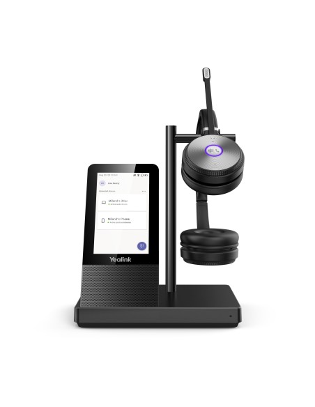 Yealink WH66 Dual Teams Sistema de audioconferencia personal Bluetooth Negro