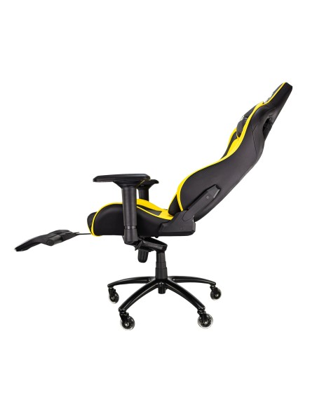 TALIUS TAL-CAIMAN-YLW silla para videojuegos Silla para videojuegos universal Asiento acolchado